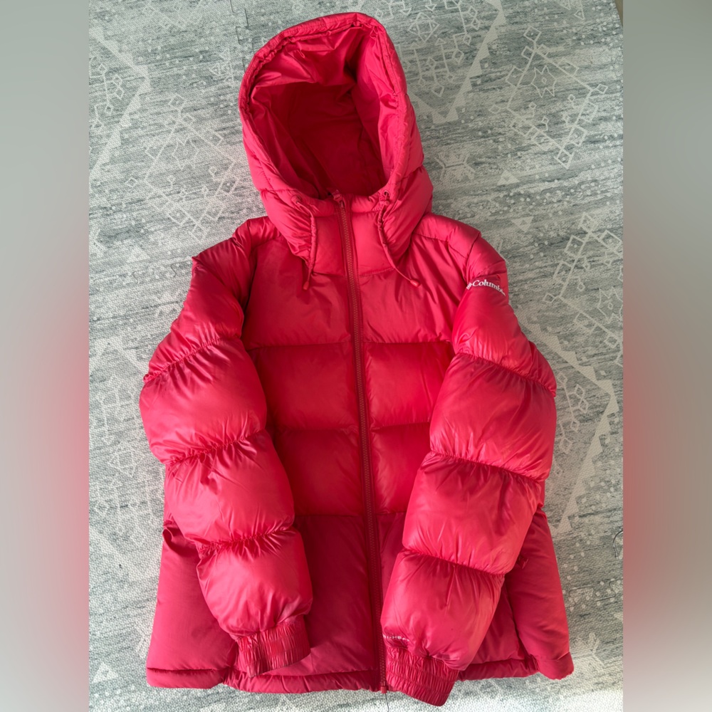 Columbia Bright Red Puffer Jacket